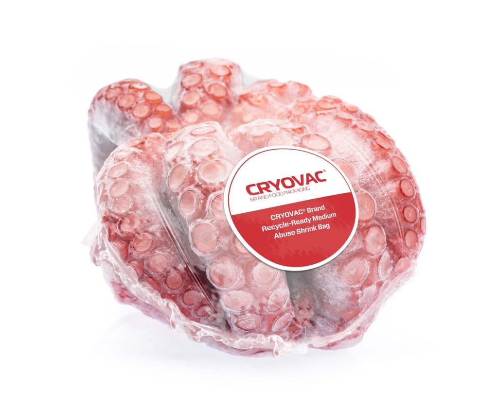 CRYOVAC Krimpverpakkingen folie inktvis