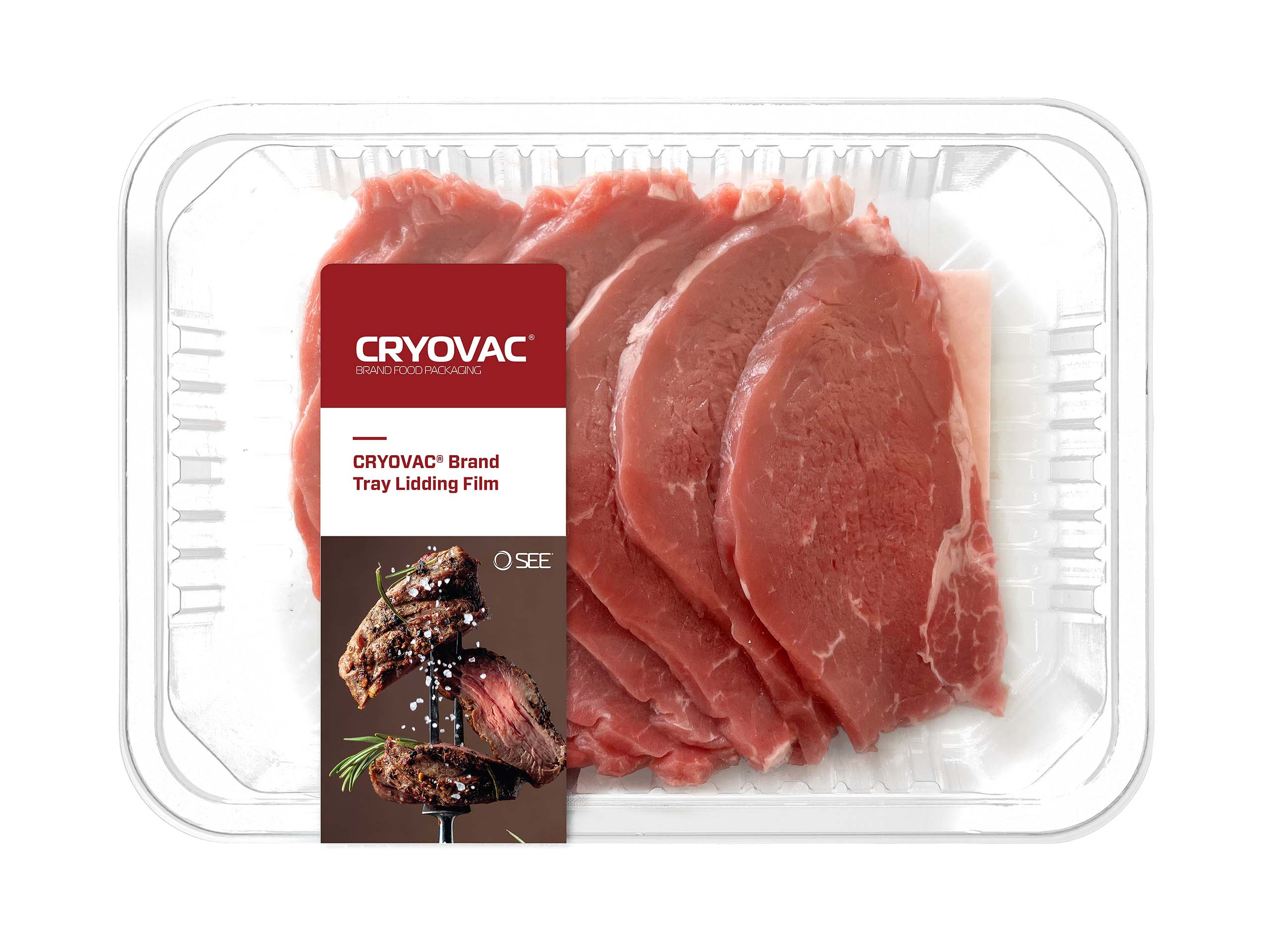 CRYOVAC Lidding Tray Topseal Krimpverpakking vers vlees