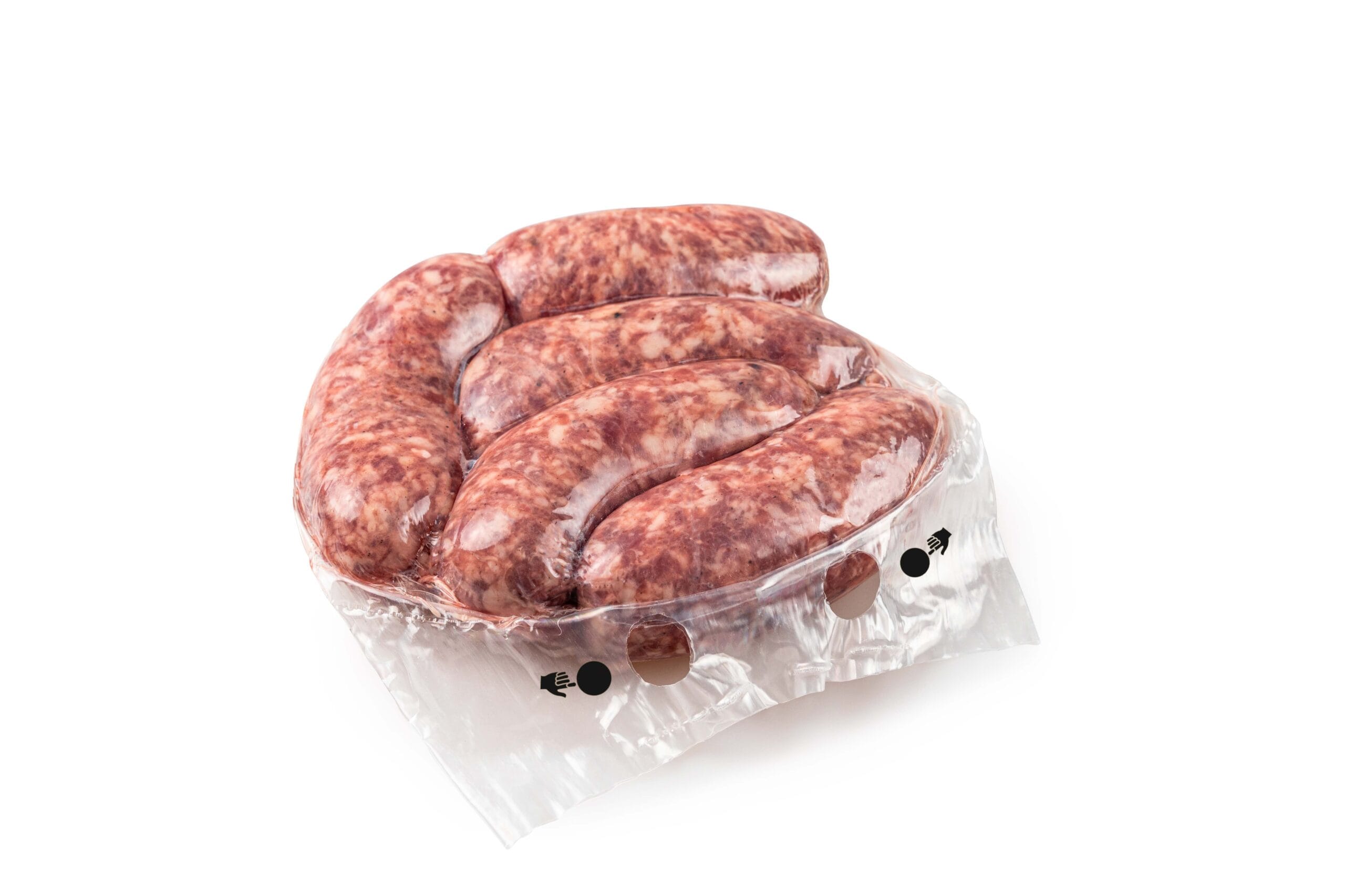 CRYOVAC Warmte behandelbare kook en krimpverpakkingen verse worst